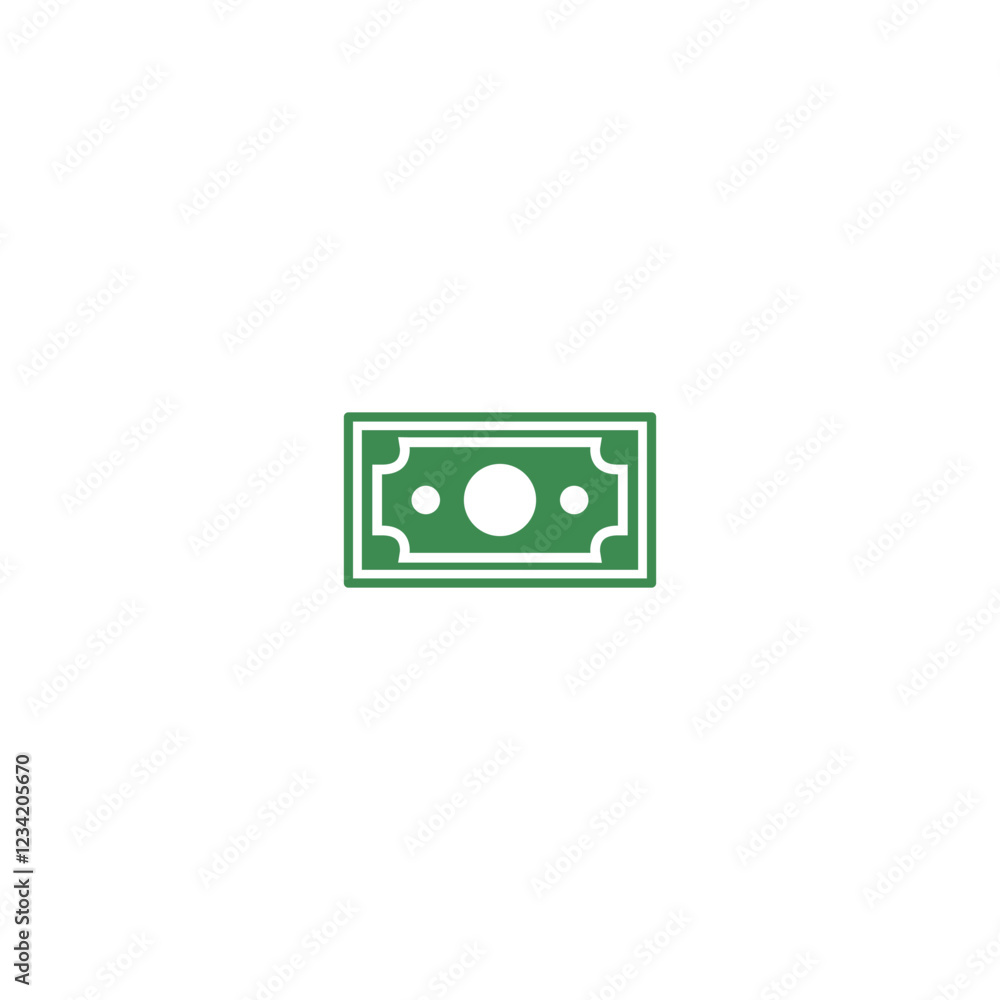 Modern Money Icon for Business and Transactions Modern Money Icon for Business and Transactions