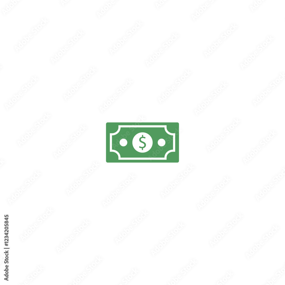 Modern Money Icon for Business and Transactions Modern Money Icon for Business and Transactions