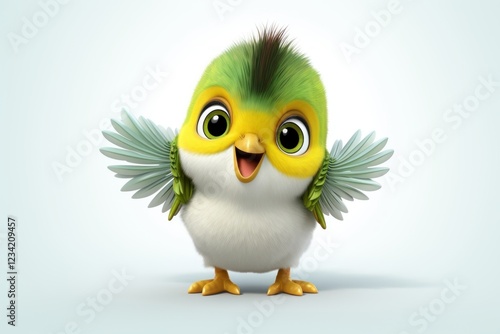 Bird cartoon animal beak.