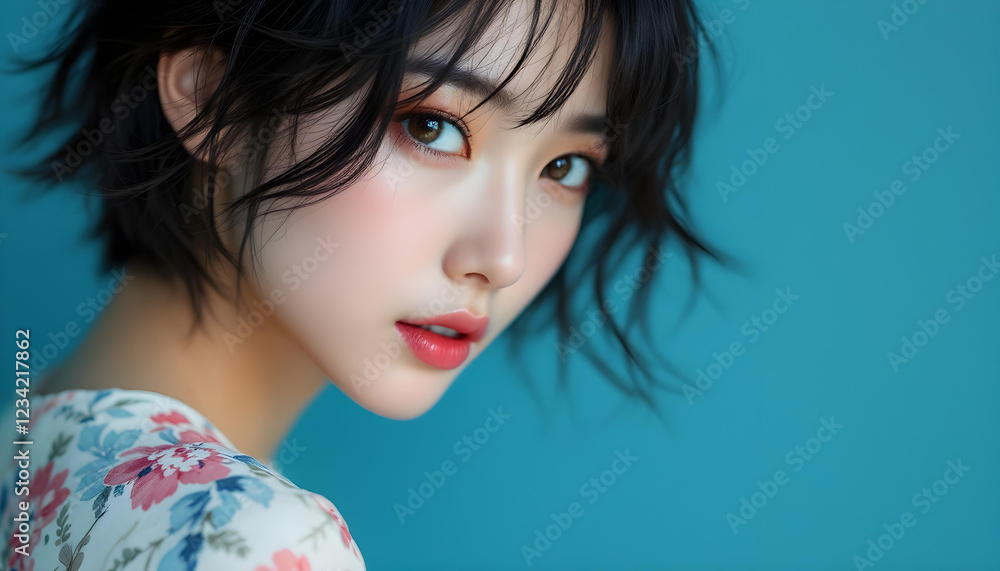 ファンタジーストーリー(ウルトラブルーの色彩を纏った女性) ファンタジーストーリー(ウルトラブルーの色彩を纏った女性)