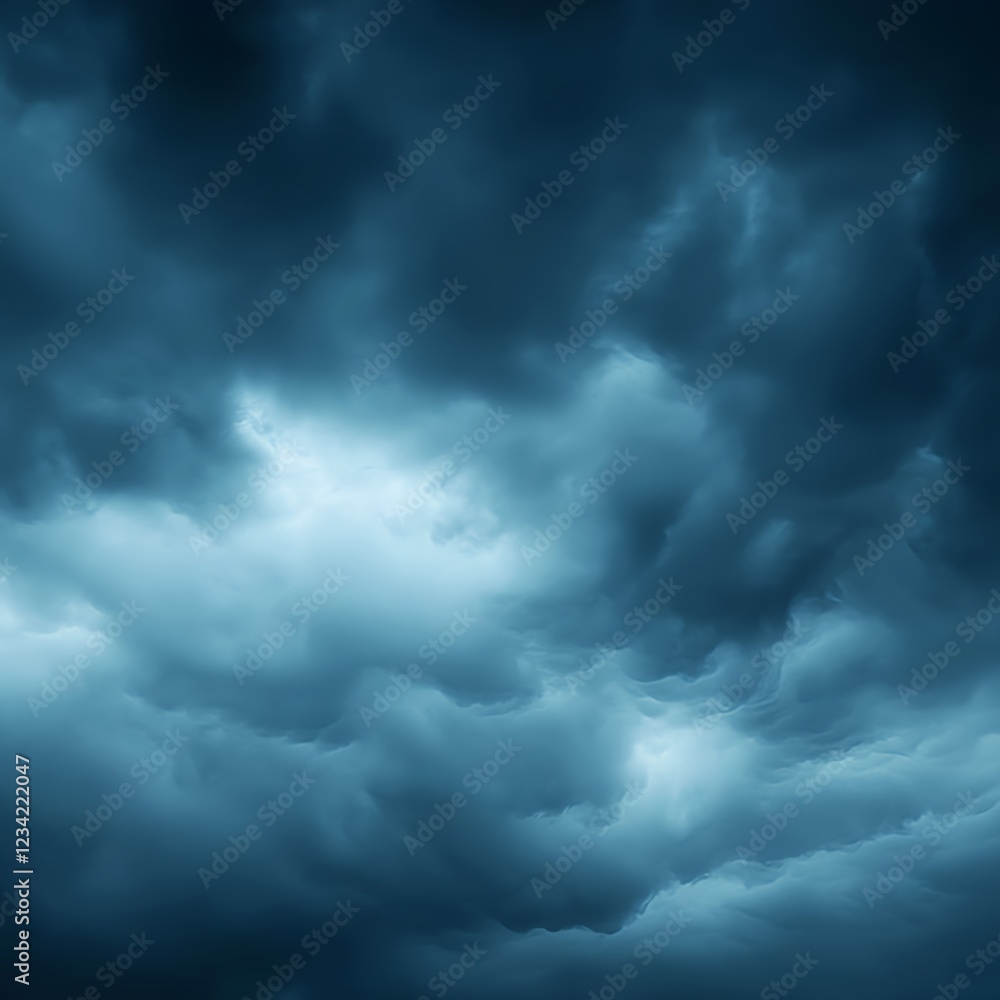 Obraz premium Dark Storm Clouds Sky