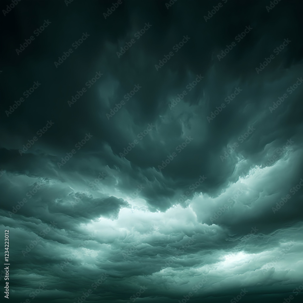 Obraz premium Dark Storm Cloudscape