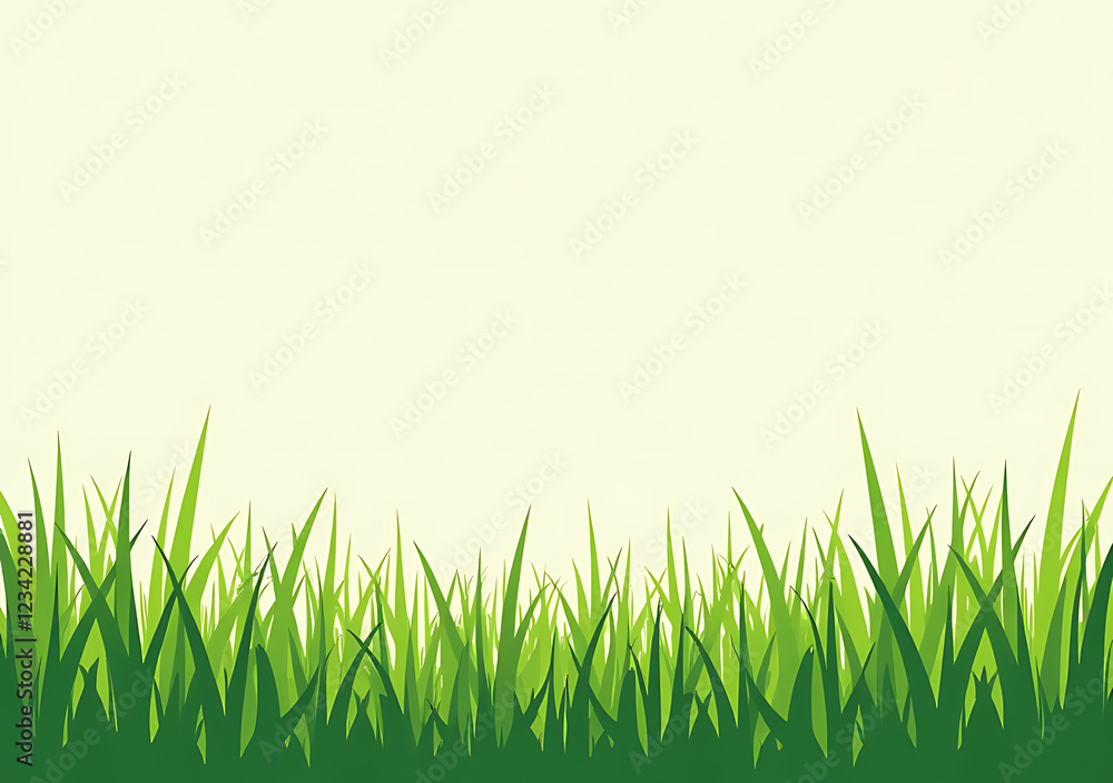 Obraz premium green grass common sight many parks backyards around world every summer