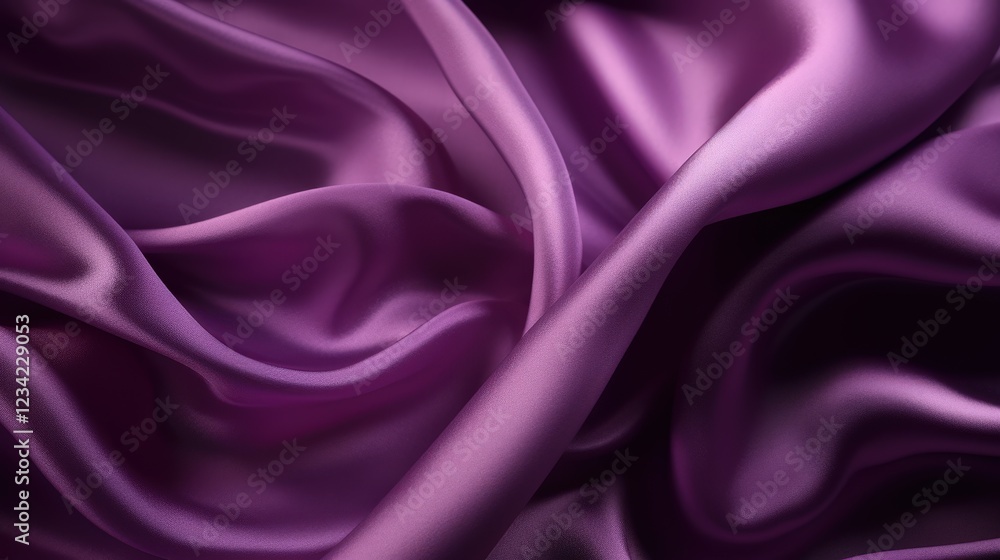 Soft Textured Dark Purple Fabric with Elegant Drapes and Smooth Surface Ideal for Backgrounds and Design Projects Soft Textured Dark Purple Fabric with Elegant Drapes and Smooth Surface Ideal for Backgrounds and Design Projects