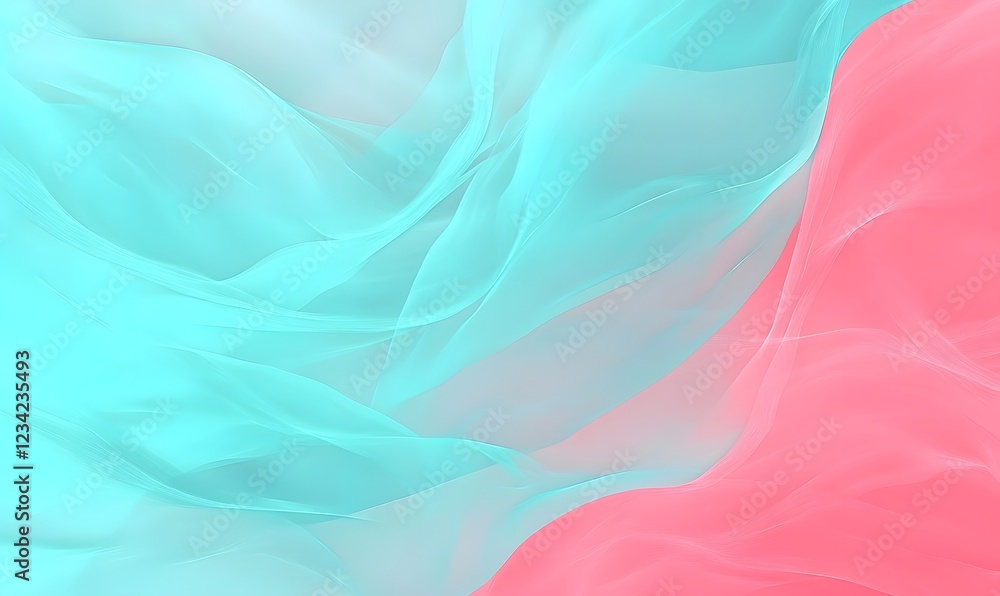 Flowing pastel fabric, abstract background, texture, design Flowing pastel fabric, abstract background, texture, design