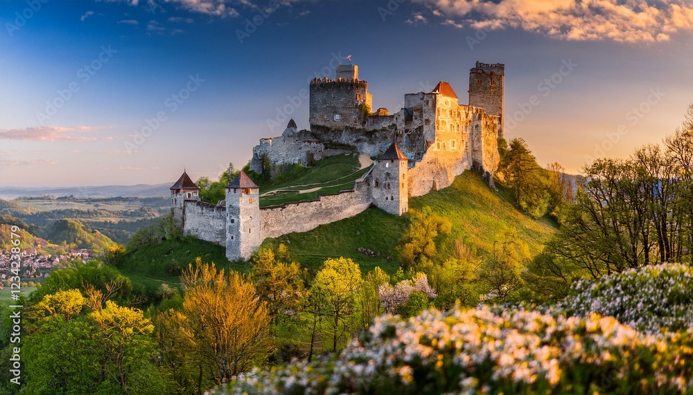The castle holds stories waiting to be discovered. The castle holds stories waiting to be discovered.