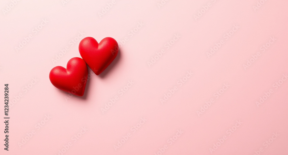 red heart on a white background red heart on a white background