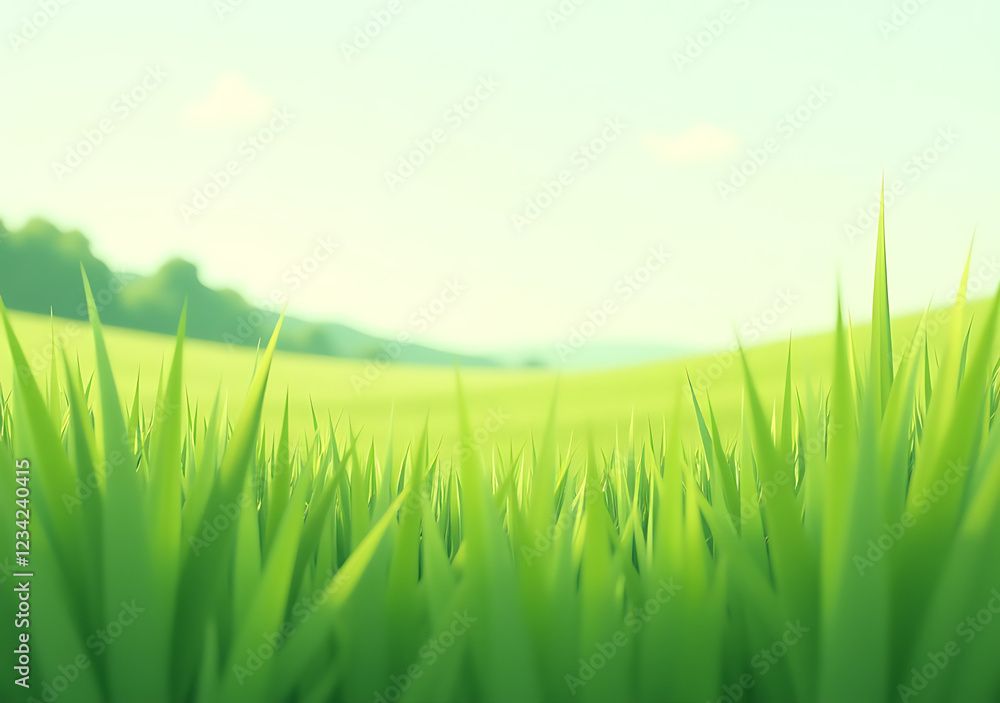 soft grass fields offer serene perspective view detailed shots blade grass closely viewed various soft grass fields offer serene perspective view detailed shots blade grass closely viewed various