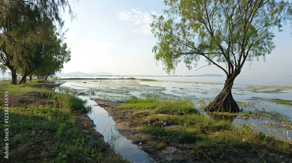 Natural_scenery_in_the_early_morning_and_along Natural_scenery_in_the_early_morning_and_along