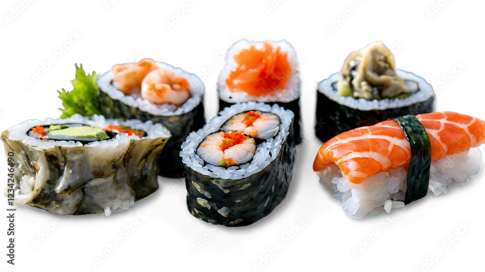sushi on a plate sushi on a plate