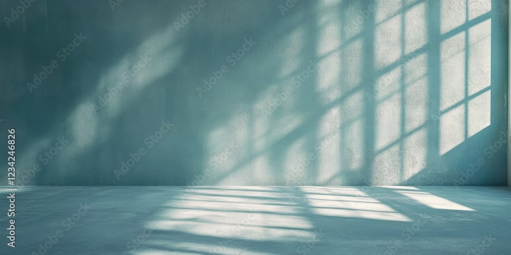 Empty Prison Cell with Sunlight