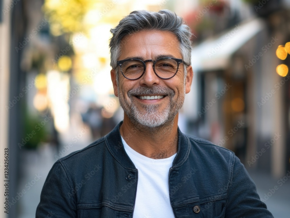 Naklejka premium Hipster Barber