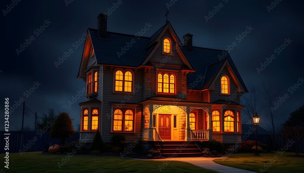 halloween house , with white tonespng halloween house , with white tonespng