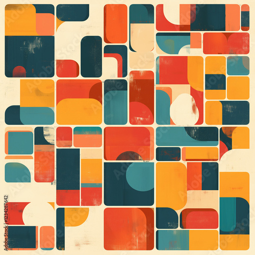 seamless geometric pattern