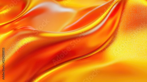 Flaming Fluid Abstract Background
