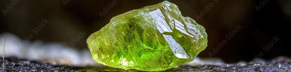 A small green stone sits atop a larger rock, perfect for use in still life photography or as a symbol in designs A small green stone sits atop a larger rock, perfect for use in still life photography or as a symbol in designs