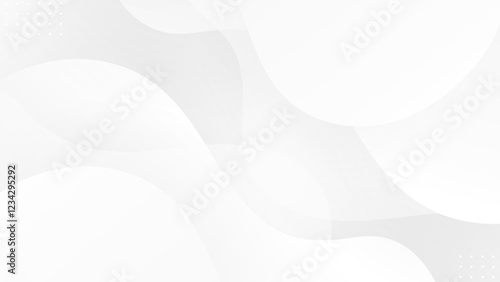Sophisticated Monochrome: Aesthetic Grey and White Abstract Background with Soft Transitions and Textured Layers for a Contemporary and Stylish Atmosphere