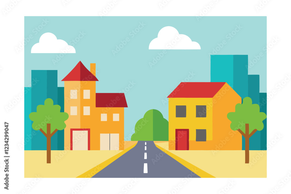 vector illustration of city vector illustration of city