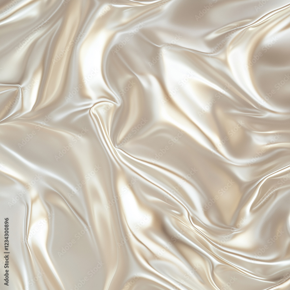 Fototapeta premium Monochrome backdrop with a shimmering, smooth texture, creating a futuristic, high-end feeling