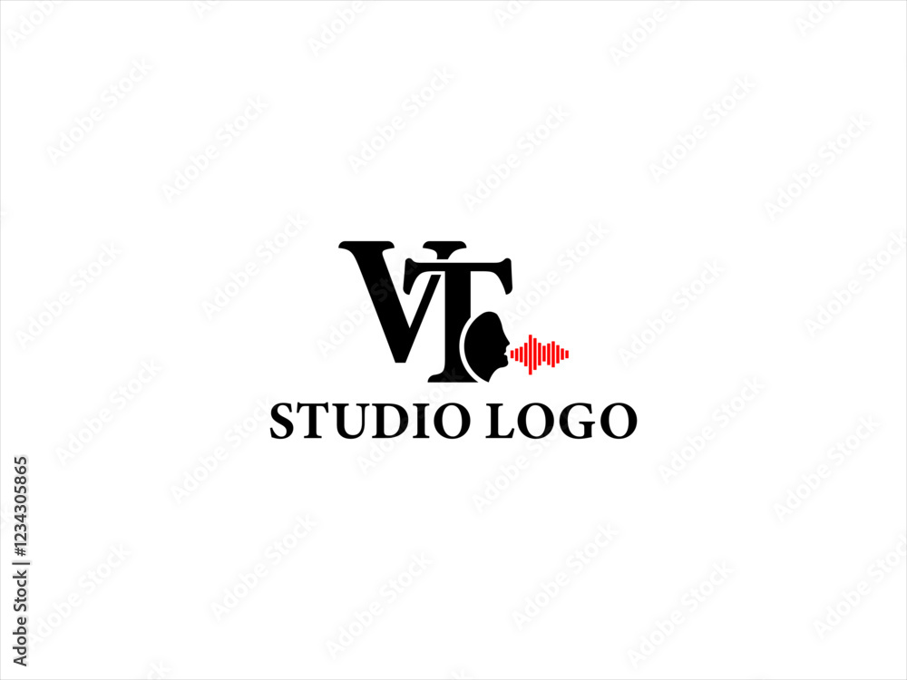 sound studio logo vector, sound studio logo vector,