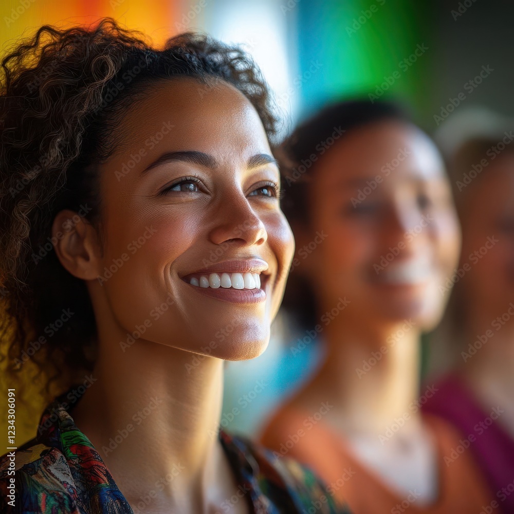 Fototapeta premium Elevate perspectives, Foster inclusion, Transform visions into reality
