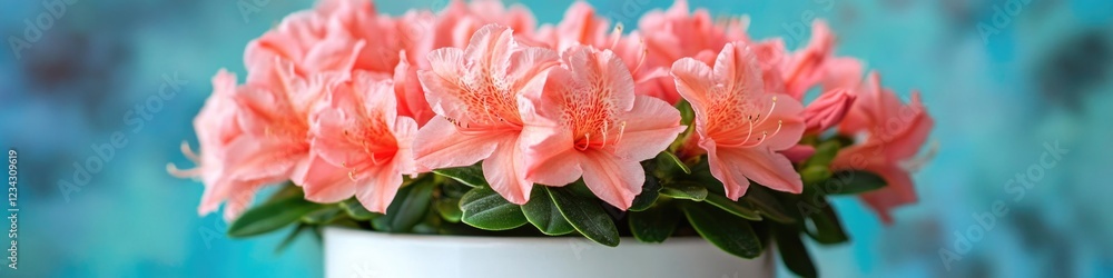 A simple still life arrangement featuring pink flowers in a white vase on a table A simple still life arrangement featuring pink flowers in a white vase on a table