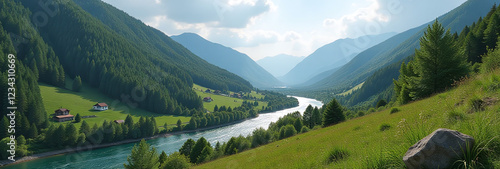 nature scenes abound serene ukrainian valleys surrounded mountains
