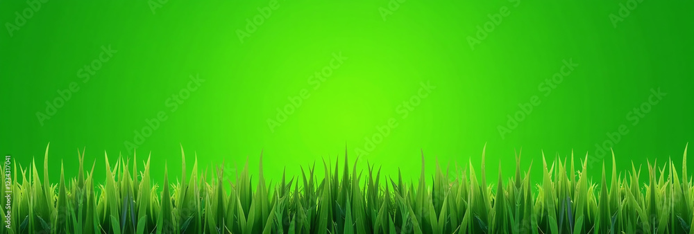 Fototapeta premium image features grass field green background lush green grass colors prominently displayed together