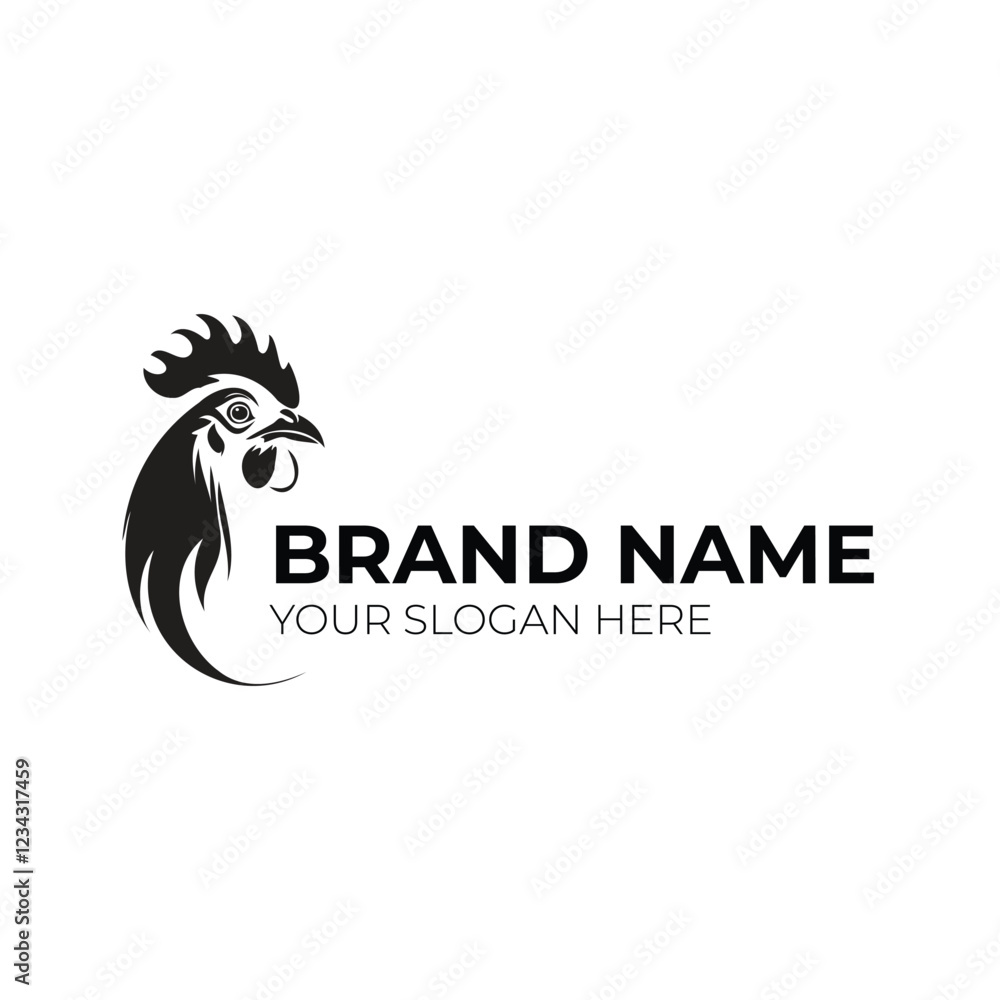 Obraz premium Chicken logo template