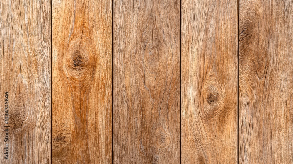 Fototapeta premium Weathered Brown Vertical Wood Planks Texture Background