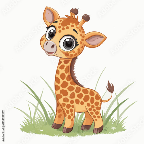 A giraffe