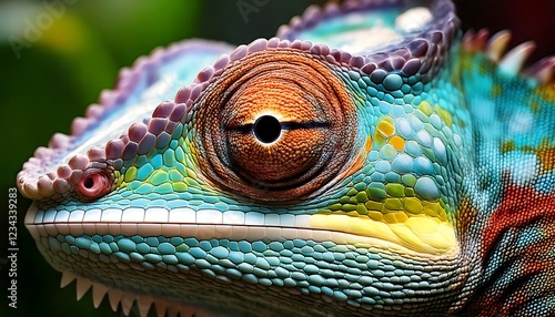 Chameleon’s Vibrant Colors