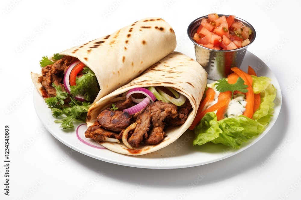 Meal food kebab bread. Meal food kebab bread.