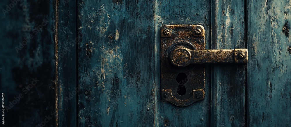 Antique Door Handle: A Rustic Charm Antique Door Handle: A Rustic Charm