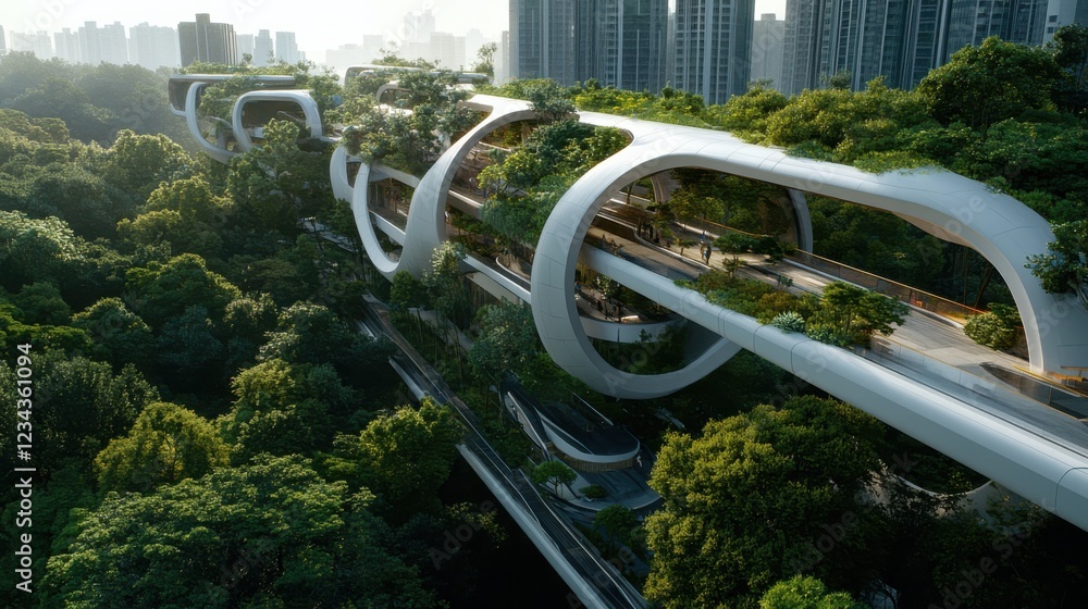 A futuristic cityscape powered by renewable energy and advanced technology. A futuristic cityscape powered by renewable energy and advanced technology.