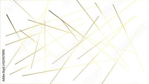 Random geometric line pattern on a black backdrop background. Random line low poly pattern. abstract seamless line vector. Random chaotic lines abstract geometric patterns of modern design.