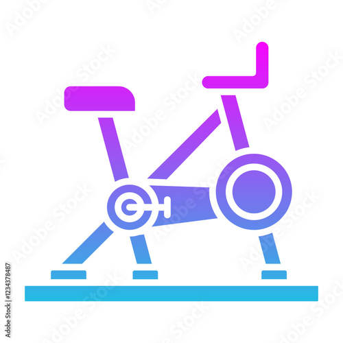 Stationary bicycle Icon