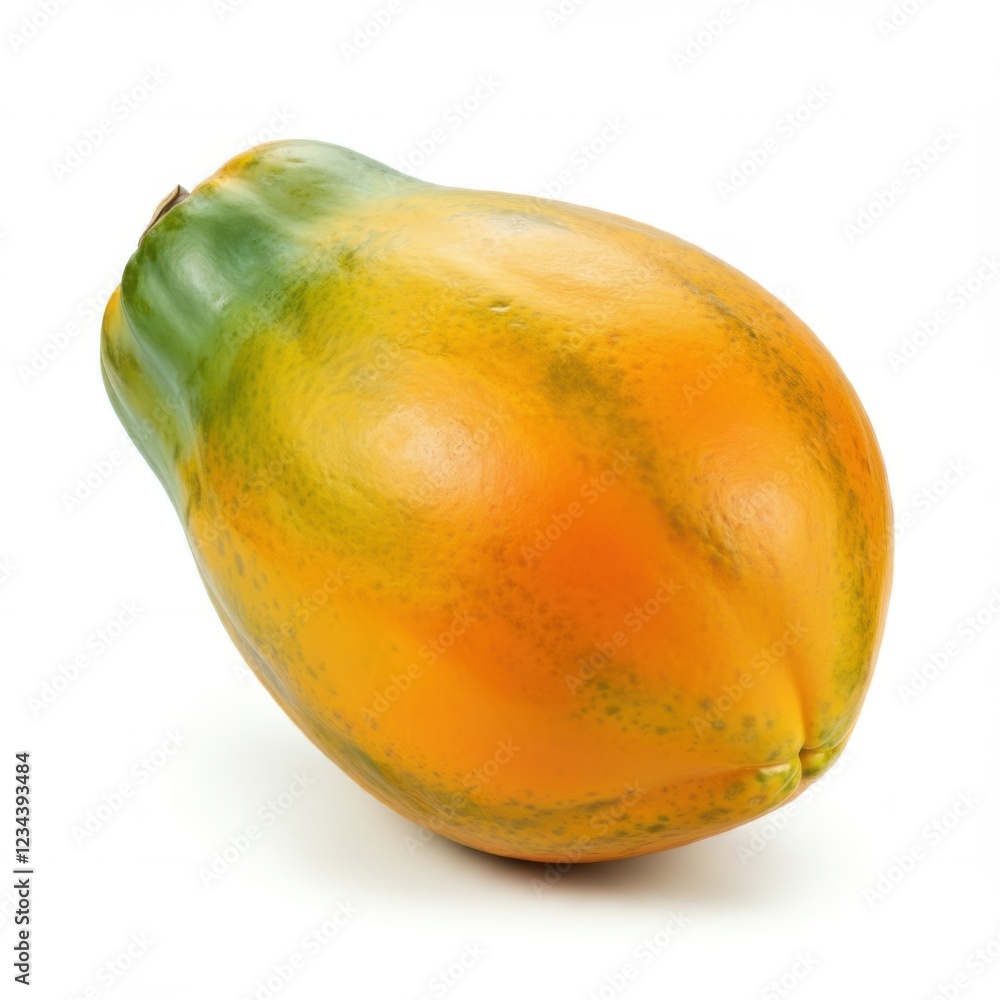 Whole Papaya with Bright Skin and Deliciously Sweet Flesh Whole Papaya with Bright Skin and Deliciously Sweet Flesh