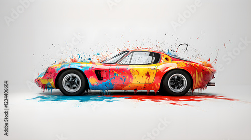 colorful car