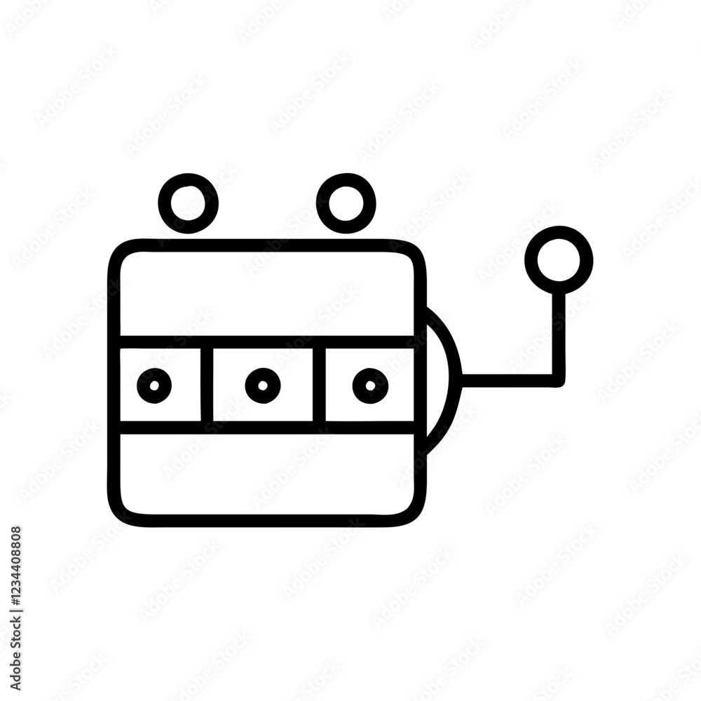 slot machine icon design
