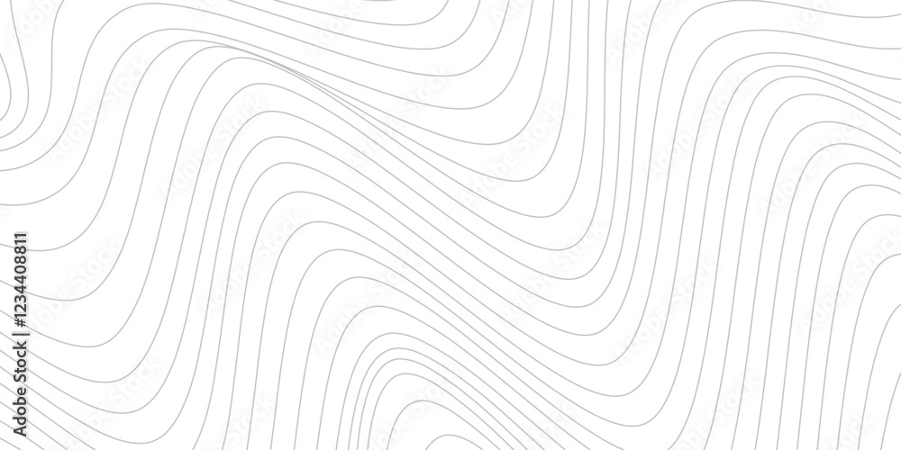 Seamless geometric pattern with abstract wave background for technology design featuring graphic line vector illustration