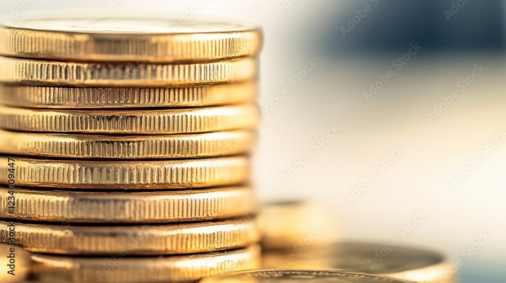 stack of gold coins symbolizing financial fraud and deception, representing investment scams and unethical financial practices in business. stack of gold coins symbolizing financial fraud and deception, representing investment scams and unethical financial practices in business.