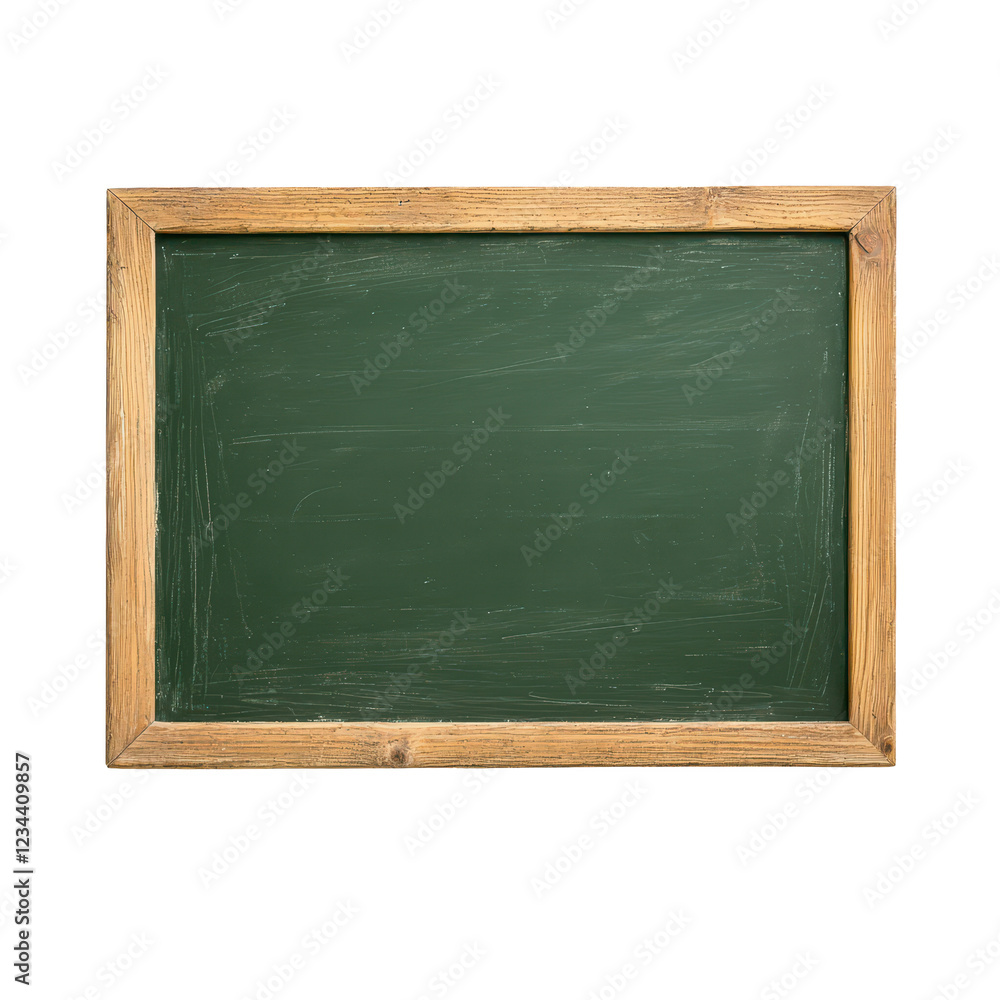 Empty chalkboard with a rustic frame ready for educational use or creative displays. Empty chalkboard with a rustic frame ready for educational use or creative displays.