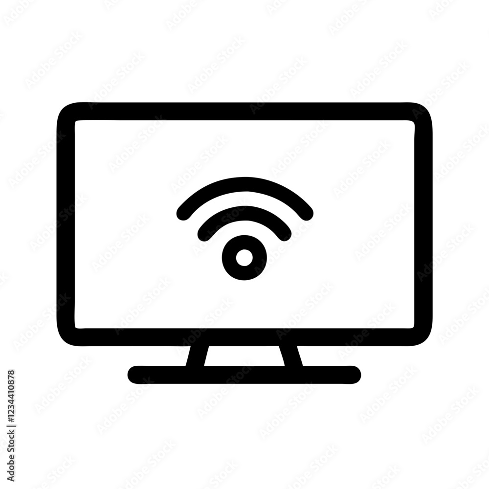 smart tv icon design smart tv icon design