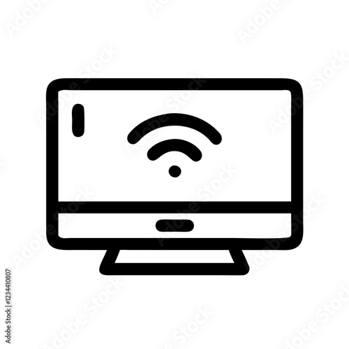 smart tv icon design