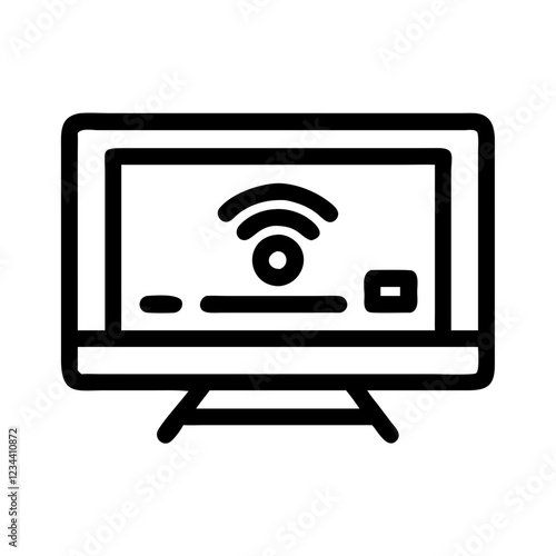 smart tv icon design