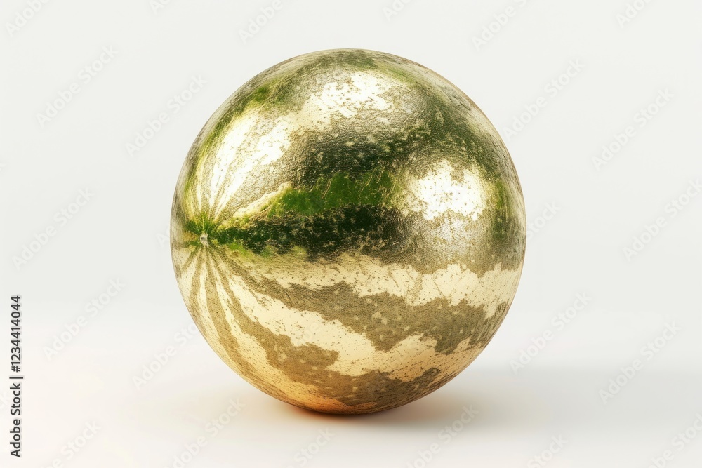 Watermelon sphere plant gold. Watermelon sphere plant gold.