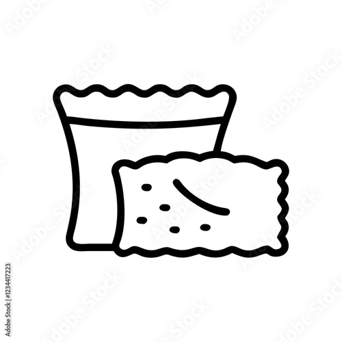 snacks icon design