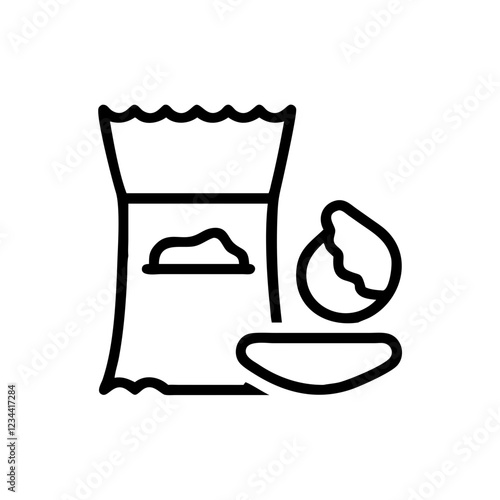 snacks icon design