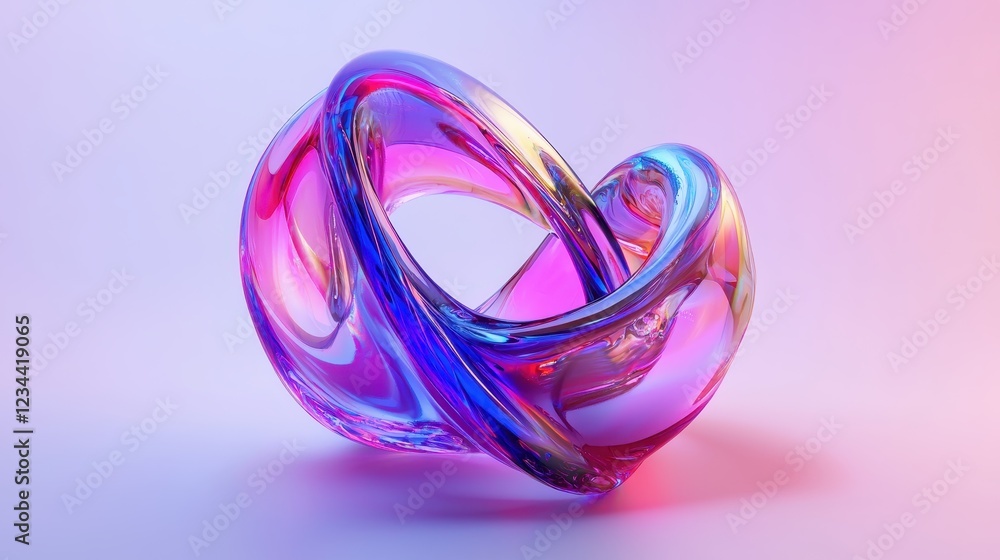 Sleek Geometric Digital Helix Sleek Geometric Digital Helix